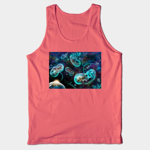 Mother Earth Tank Top by ruta13art